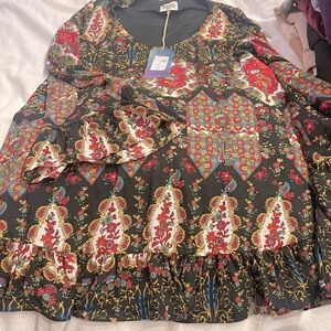 NWT. Size Medium mini dress from MuMu.